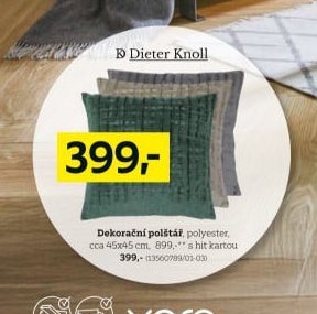 Dekorační polštář