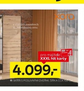 11 Skříň s posuvnými dveřmi