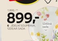 Jídelní souprava, 12dílná sada