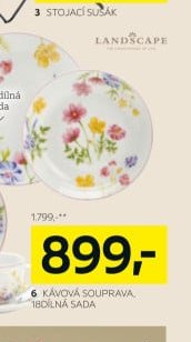 Kávová souprava, 18dílná sada