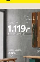 Šatní panel
