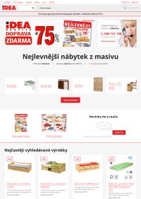 akční leták IDEA nábytek 9.6.2026-16.6.2026