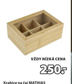 Krabice na čaj MATHIAS