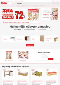 akční leták IDEA nábytek 30.6.2026-7.7.2026