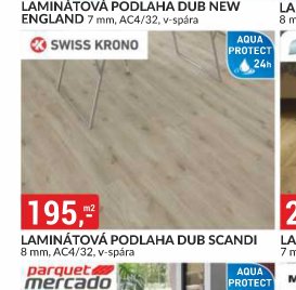 LAMINÁTOVÁ PODLAHA DUB SCANDI