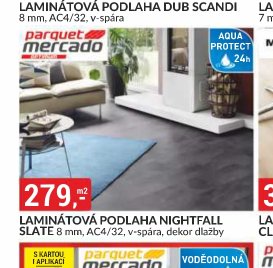 LAMINÁTOVÁ PODLAHA NIGHTFALL SLATE