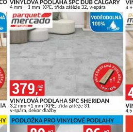 VINYLOVÁ PODLAHA SPC SHERIDAN