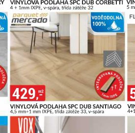 VINYLOVÁ PODLAHA SPC DUB SANTIAGO