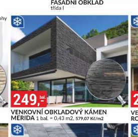 VENKOVNÍ OBKLADOVÝ KÁMEN MERIDA