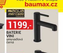 BATERIE VINI umyvadlová černá