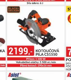 KOTOUČOVÁ PILA CS1550
