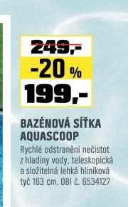 BAZÉNOVÁ SÍŤKA AQUASCOOP