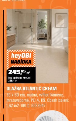 DLAŽBA ATLANTIC CREAM