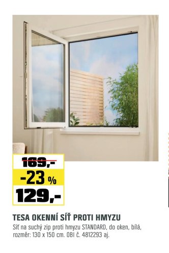 Tesa okenní síť proti hmyzu