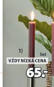 Svíčka HOLME 4 ks