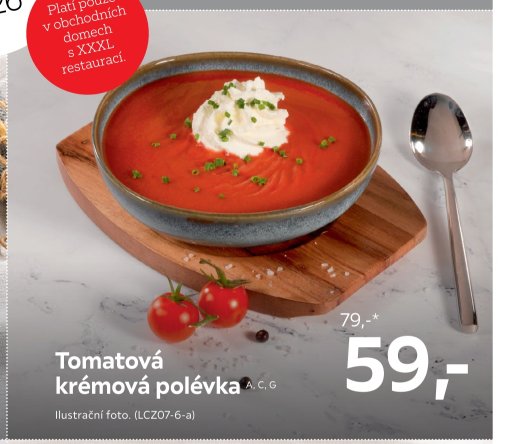 Tomatová krémová polévka