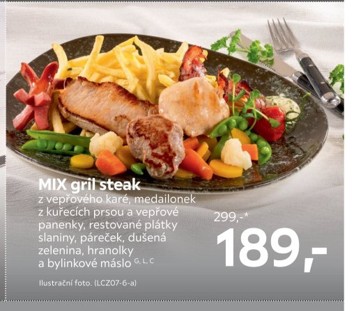 MIX gril steak
