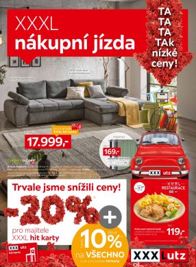 akční leták XXXLutz 6.7.2026-19.7.2026