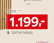 Šatní panel