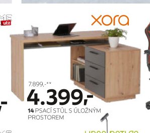 psací stůl s úložným prostorem