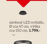 závěsné LED svítidlo