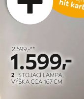 2 STOJACÍ LAMPA