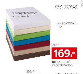 10 Elastické prostěradlo