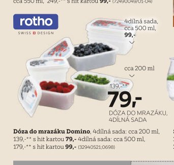 Dóza do mrazáku Domino