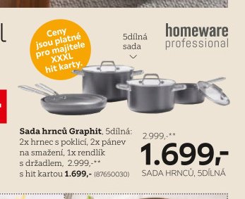 Sada hrnců Graphit