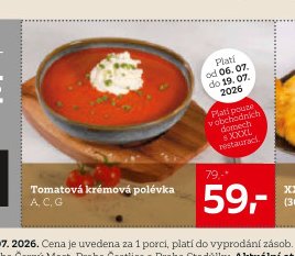 Tomatová krémová polévka