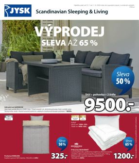 akční leták Jysk 13.7.2026-11.8.2026