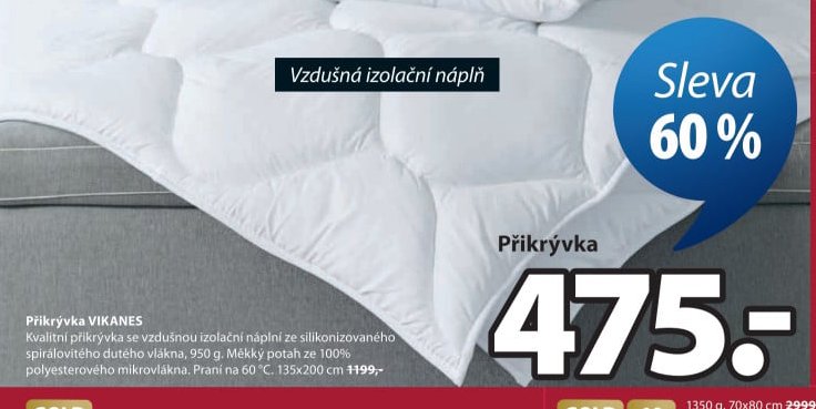 Přikrývka VIKANES