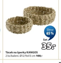 Tácek na šperky KANGOS