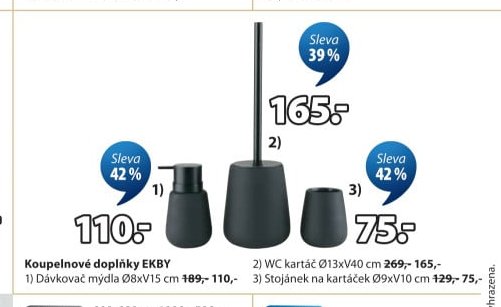 Koupelnové doplňky EKBY