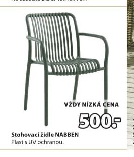 Stohovací židle NABBEN