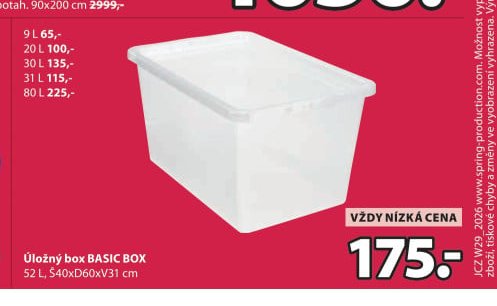 Úložný box BASIC BOX