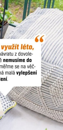 Textilní sedací vak/polštář