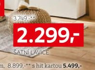 Šatní lavice