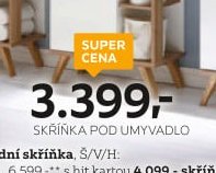 Skříňka pod umyvadlo
