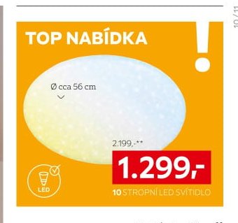 Stropní LED svítidlo
