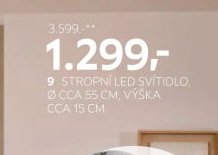 Stropní LED svítidlo