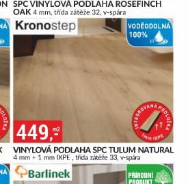 VINYLOVÁ PODLAHA SPC TULUM NATURAL