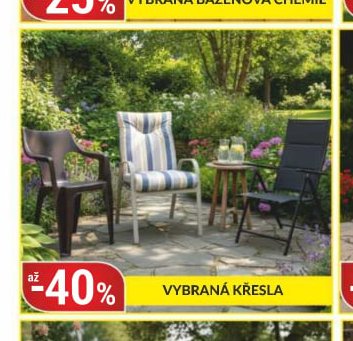 VYBRANÁ KŘESLA