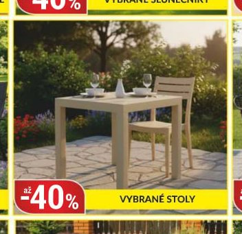 VYBRANÉ STOLY