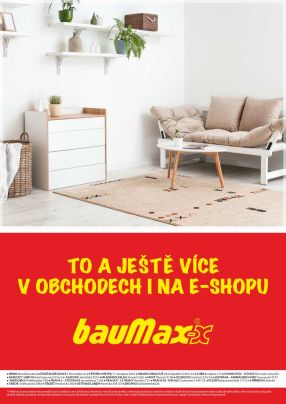 akční leták bauMax 1.8.2026-31.8.2026