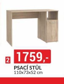 PSACÍ STŮL 110x73x52 cm