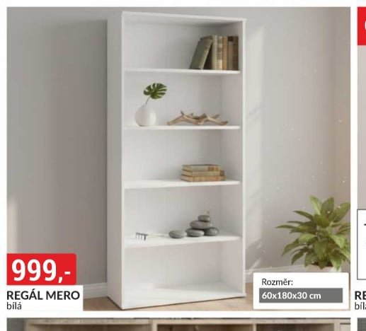 REGÁL MERO bílá