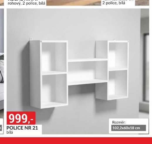 POLICE NR 21 bílá