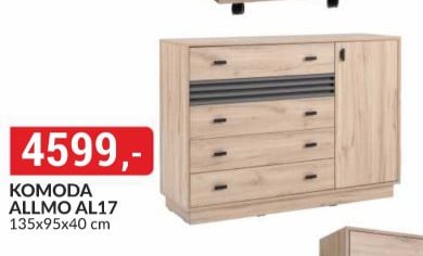 KOMODA ALLMO AL17 135x95x40 cm