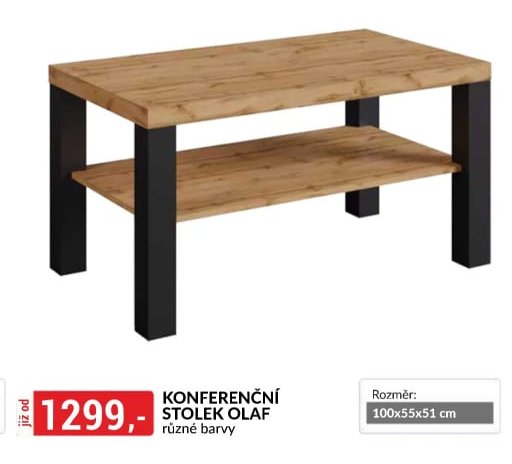 KONFERENČNÍ STOLEK OLAF různé barvy